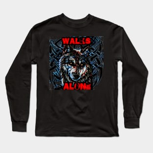 Walks alone Long Sleeve T-Shirt